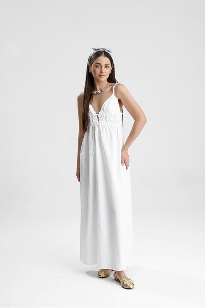 COLLECTİON فستان تينا وايت للنهار والليل