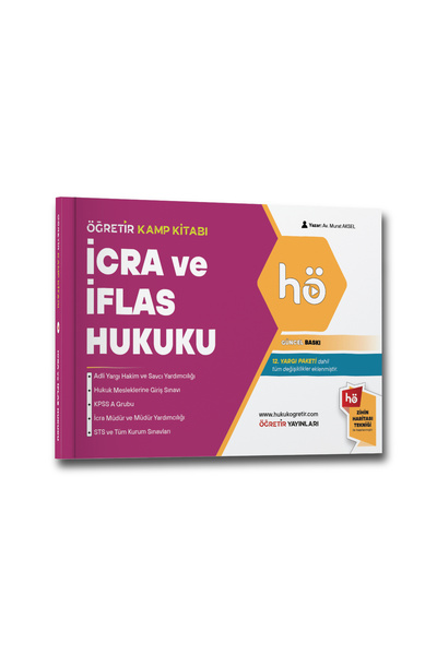 hukuk öğretir 2027 Icra Ve Iflas Hukuku Konu Anlatımı Adli Hakimlik - Hmgs - ...