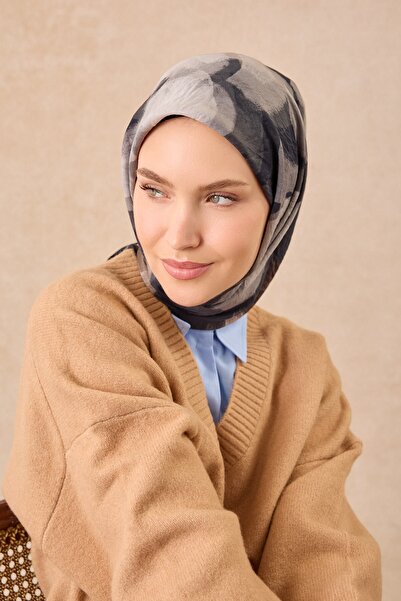 Silk Home Velora Eşarp Watercolor Lacivert