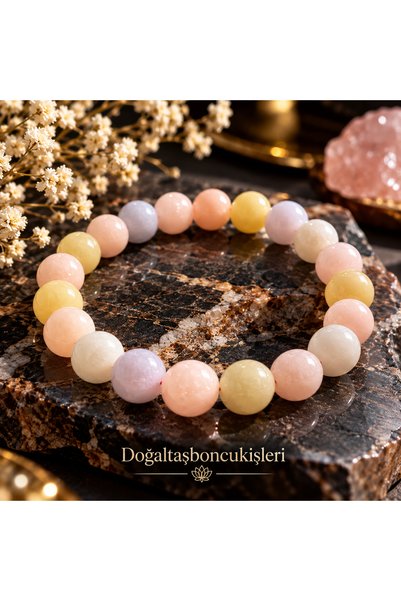 doğaltaşboncukişleri Morganite Bracelet