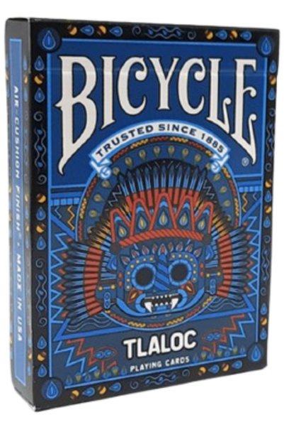 Bicycle بطاقات لعبة Tlaloc - مجموعة محدودة من بطاقات الأزتيك الملهمة من الأساطير