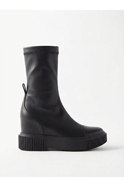 DGN 3042-2027 Thick Sole Women's Boots Black