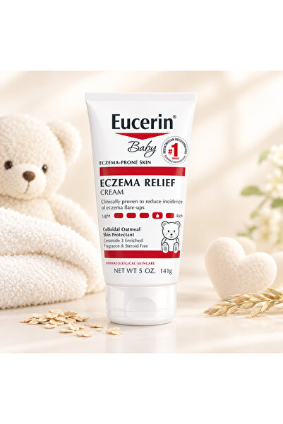 Eucerin Relief Body Cream in a 5 oz (141 g)