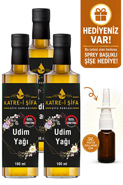 Katre-i Şifa Özel Üretim Udim Yağı X 3 Lü Ekonomik Set
