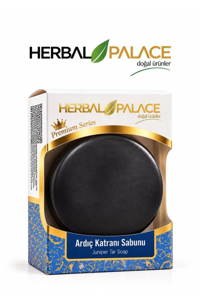 Herbal Palace Ardıç Katranı Sabunu - Hassas Ciltler - Gliserinli El Yapımı