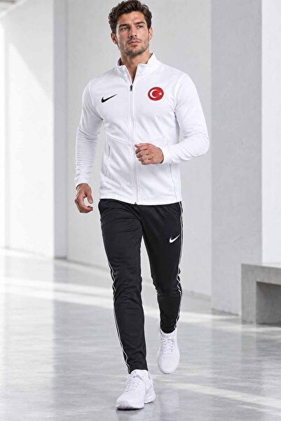 Nike Türkiye Milli Takım Serisi Erkek Eşofman Takımı - Yeni Sezon Slim Fit Ay...