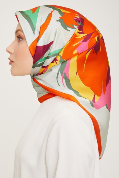 Armine - Silk Scarf 2023/2024 Autumn Winter Twill Silk 9042-34