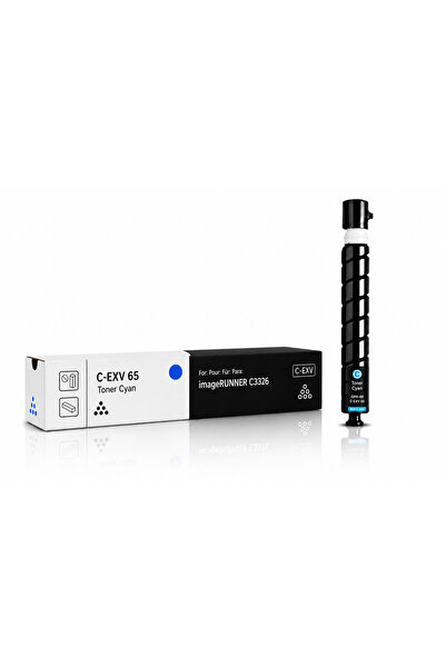 Generic C-EXV 65 Cyan Toner Cartridge Replacement For Canon IR C3326i, IR C33...