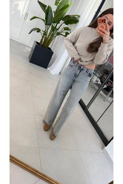 elifteke Troklu Jean Blue