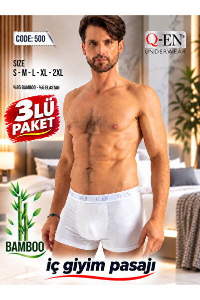 Bambu Lenjerie intimă Passaj Kuzey Underwear Q-en 500 Boxeri pentru bărbați (...