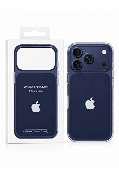 PAST WORLD جراب آيفون 17 برو ماكس بشعار أبل ودعم ماج سيف MagSafe