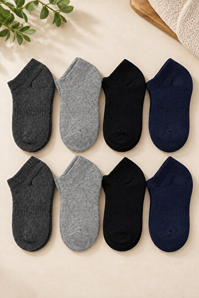 tibo 8 perechi de șosete pentru copii Nose fără cusături Winter Thick Terry