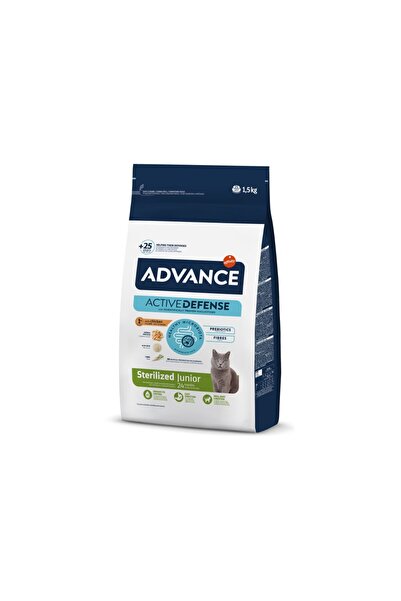 Advance Junior Kısırlaştırılmış Tavuklu Yavru Kedi Maması 1,5 kg