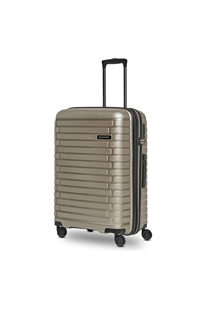 Pactastic Kollektion 04 THE MEDIUM + 4 Rollen Trolley M 66 cm mit Dehnfalte