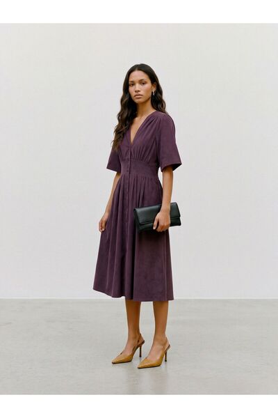 Vero Moda Kleid VMVILJA Midikleid