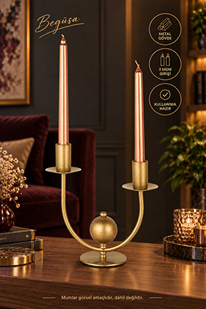 Begüsa Lerus Mumluk Eskitme, Dekoratif Metal Mumluk, Eskitme Tasarım Mumluk, ...