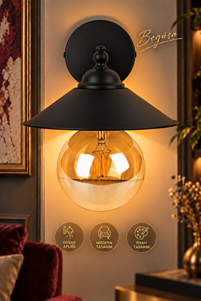 Begüsa Berlin Sconce Black