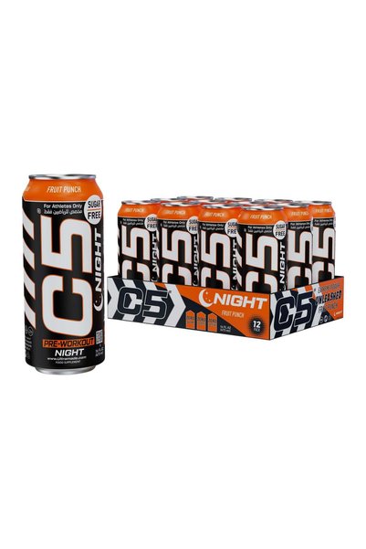 C5 Drink Night Fruit Punch, Pre Workout - Pre-Workout & Performance
