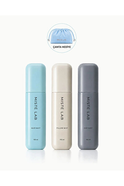 Misté Lab Pillow + Hair + Deo Mist Seti – Uyku Rutini
