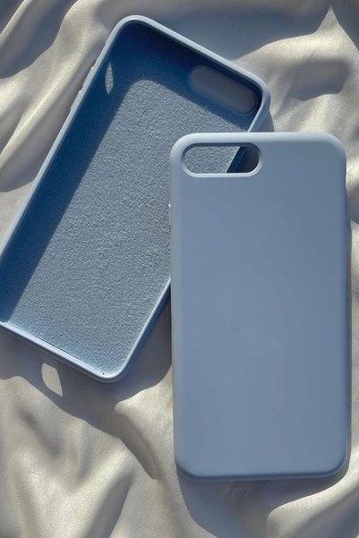 Revasser iPhone 7 Plus için Kılıf Lansman Logolu İçi Yumuşak Kadife 7 plus kı...