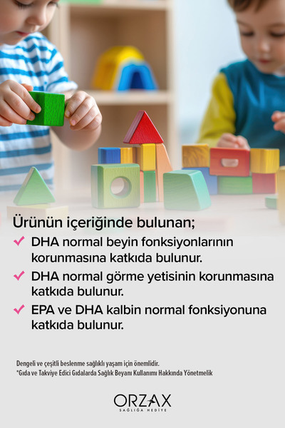 Orzax Ocean Balık Yağı Şurubu KARIŞIK Meyve Aromalı 150ml