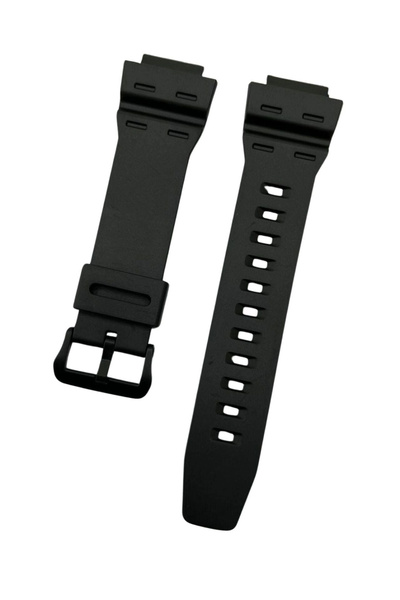 Casio AE-1500 DW-391 W-737 WS-1500 WS-1700 Orijinal Siyah Renk Silikon Saat K...