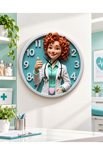 AA Shop Doktor Hemşire Eczacı Renkli Baskı Desenli Sayılı Yılbaşı Hediyelik A...