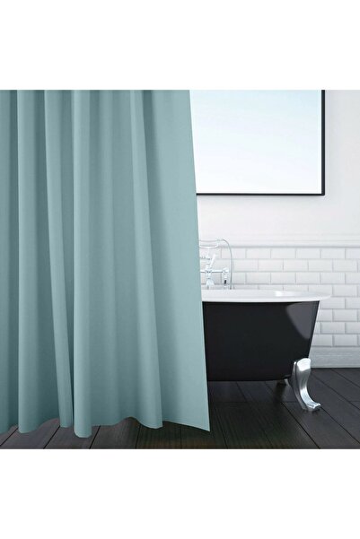 OEM Perdea Dus Bleu Gri 200x180cm - Perdele Baie PEVA, Organizare-Curatare Casa