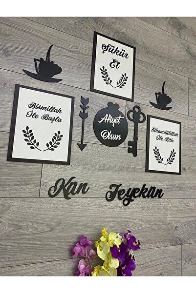 Dekorobi Mutfak Duvar Süsü