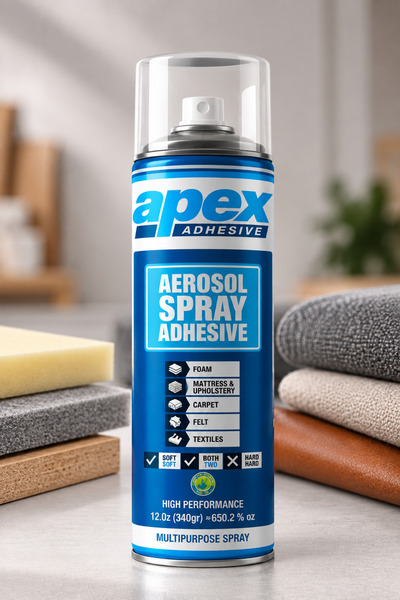 Apex Sünger Sprey Yapıştırıcı ( Sünger, Kumaş, Araç Zemin Tavan )
