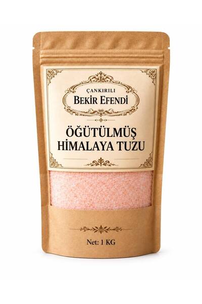 çankırılı bekir efendi Öğütülmüş Himalaya Tuzu 1 Kg Pembe İnce Kristal Doğal ...
