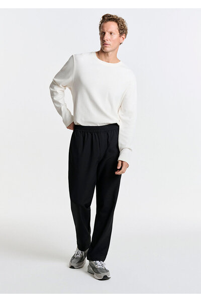 Mavi Black Spandex Jogger Pants 0010597-71379