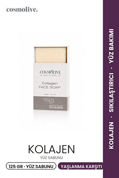 Cosmolive Yüz Sabunu | Kolajen | Yaşlanma Karşıtı | 125 gr