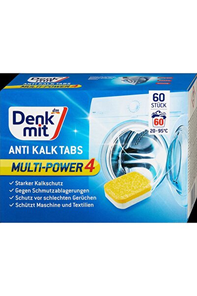 Denkmit Tablete anti-calcar multi-efect, 60 buc - Anticalcar