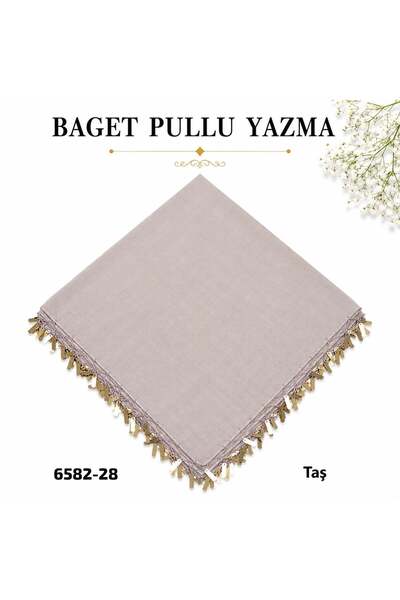 Sedef Baget Pullu Yazma