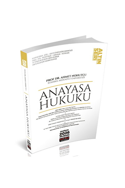 Savaş Yayınevi Anayasa Hukuku Konu Anlatımı Altın Seri Savaş Yayınları Hazira...