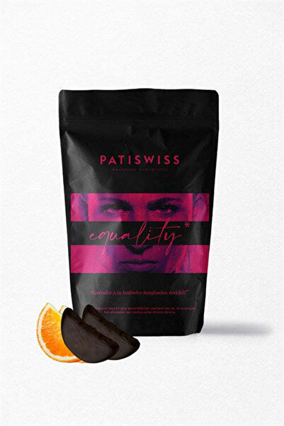 Patiswiss Equality Bitter Çikolata Kaplı Portakal Dilimi 80G