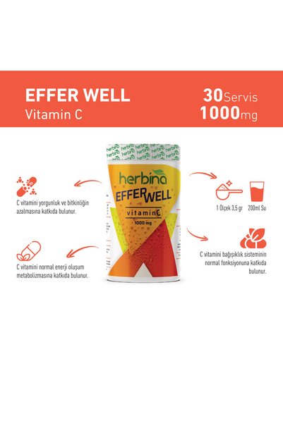 Herbina Efferwell Vitamin C 1000Mg