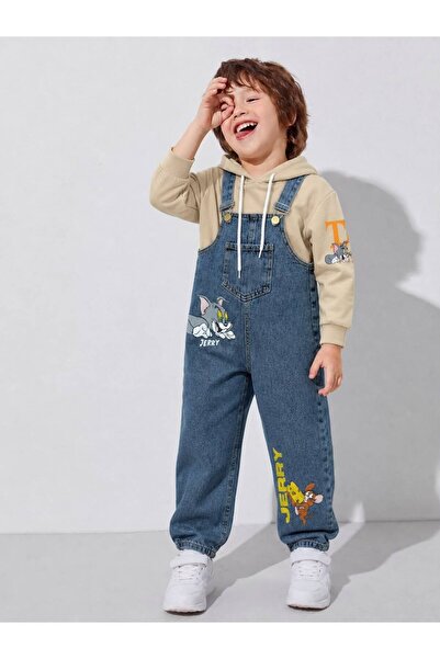 Mişsa Bebe Boy's Denim Slopet 2 Piece Sweet Included