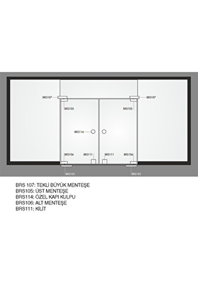 BİRSAN And Teksan Perfectly Matching Kahe Glass Door Hydraulics and Accessory Set