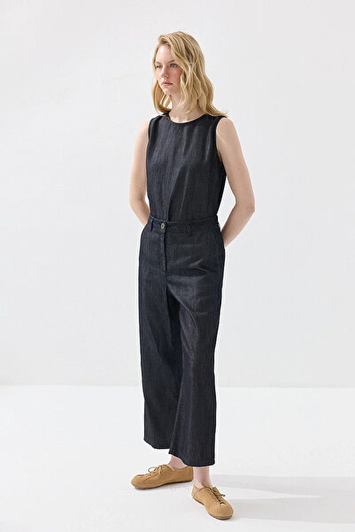 Gusto Tensel Denim Pantolon - Lacivert