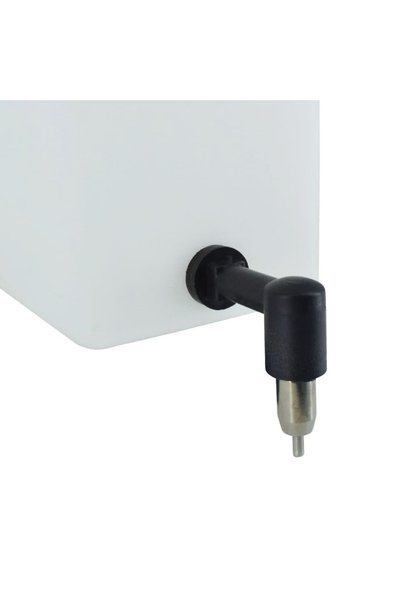 Zep Set 24 adăpători pentru iepuri ZEP, 0,5 L fiecare, niplu din inox, alb/verde