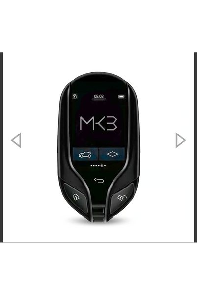 MK Smart key akıllı anahtar lcd ekranlı oto anahtar maserati modeli