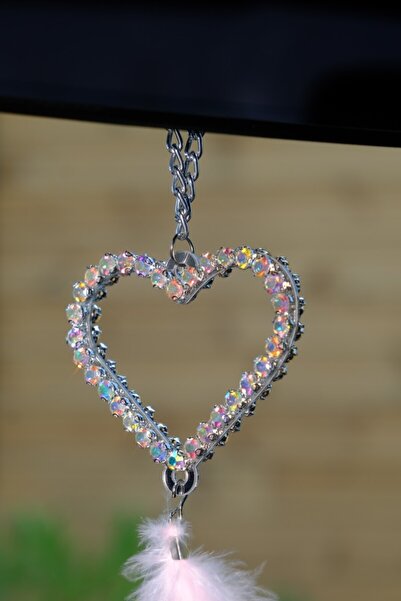 TASARIM ARABAM ATİKE ELİF AKIN Heart Backview Ornament