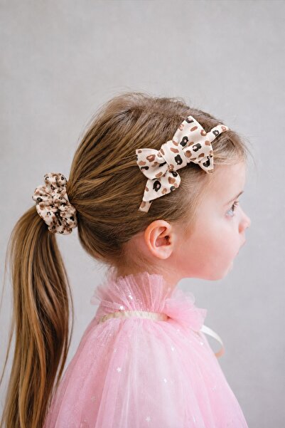 Cigit Crown fiyoklu elastic buckle set stone leopard pattern