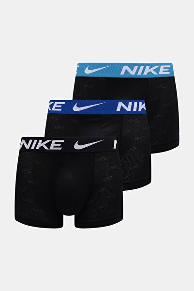 Nike Erkek Marka Logolu Elastik Bantlı Günlük Kullanıma Uygun Gri Boxer