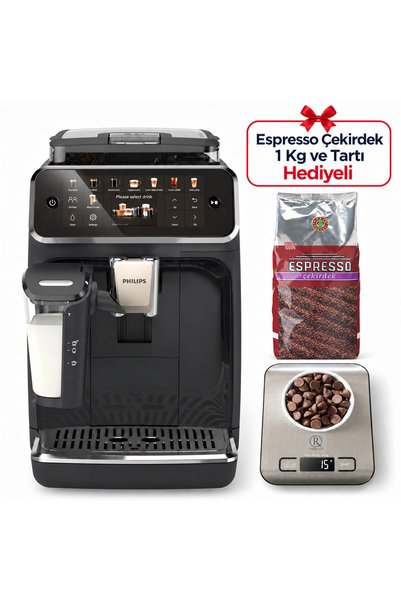 Philips 20 İçecek Seçeneği Espresso Makinesi EP5541/50 Espresso Çekirdek 1 Kg ve Tartı Hediyeli