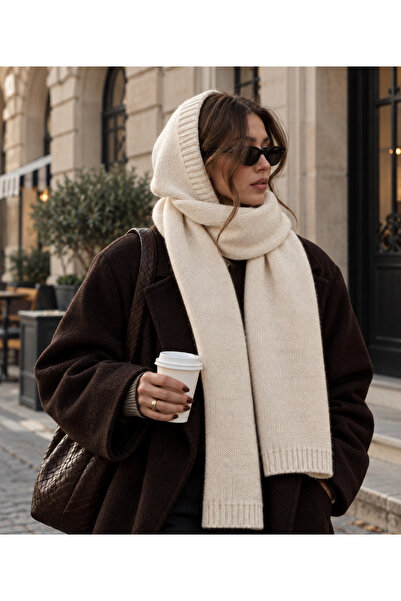 CHARMLUCKY Hooded Scarf - One Piece