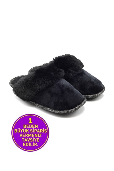 Twigy Queen Black Women's House Slippers - Size 37/41