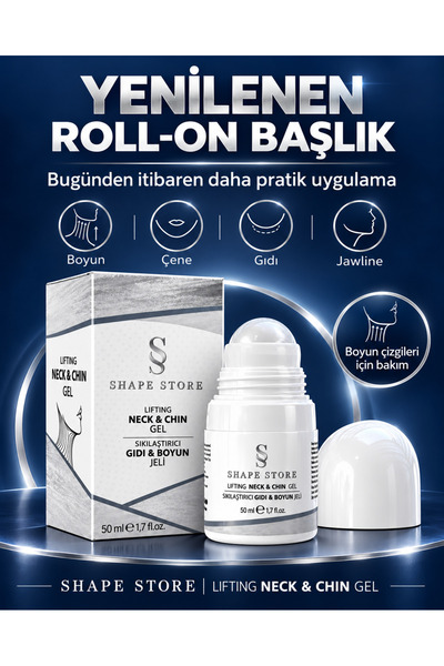 SHAPE STORE Gıdı,Ağız kenar fazlalıkları sarkıklıkları ve Boyun , Jawline bel...